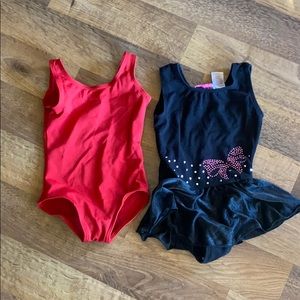 Set of two ballet leotards capezio/Jacques moret
